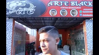 CORTE DE CABELO MASCULINO  PERSONALIZADO  JAÉ ARTE BLACK [upl. by Penman433]