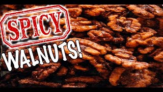 HOW TO MAKE FAST AND EASY SPICY WALNUTS YOULL LOVE  Kitchen Bravo [upl. by Ennaj483]