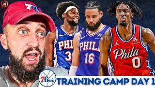 STANDOUTS from Sixers Training Camp Day 1 👀 [upl. by Dupuy741]