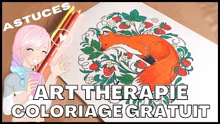 Coloriage gratuit  Des milliers de dessin à imprimer gratuitement  ART THÉRAPIE [upl. by Haleemaj995]