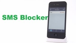 SMS Blocker  Bloquer les SMS entrant sur votre iPhone  5X 60 [upl. by Ystap]