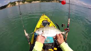 Kayak Fishing near Bucklands Beach [upl. by Algar]