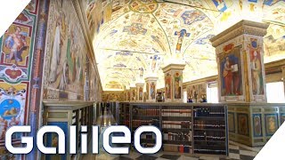 Die geheime Bibliothek des Vatikans  Galileo  ProSieben [upl. by Niad797]