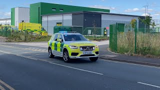 Medical Emergency Response Intervention Team Volvo XC90 Turnout  West Midlands Ambulancd Service [upl. by Tiphane]