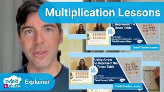 Year 3 Multiplication Lessons Concrete Pictorial and Abstract Representations [upl. by Hsiwhem]