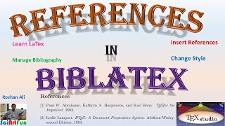 Learn LaTeX  How to use BibLaTeX for reference management  Tutorial 7 [upl. by Ellynad]