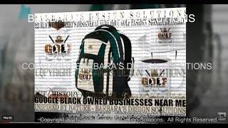 GOLF HBCU 2023 DESIGN FASHION Black Luxury Brand blackwallstreets blackownedbusiness golffashion [upl. by Mandych772]