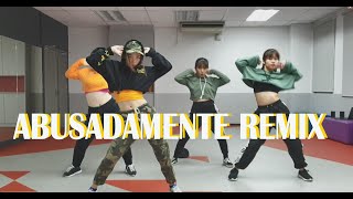 Abusadamente Remix  MC Gustta e MC DG  Choreography by May J Lee  Dance cover by INTI DAC [upl. by Haakon560]