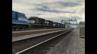 NS Pittsburgh Line TS12 East of Johnstown [upl. by Mlehliw]