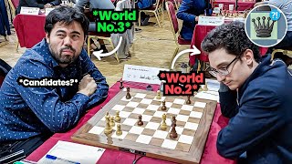 How is Hikaru so strong  Nakamura vs Caruana  FIDE Grand Swiss 2023 [upl. by Seidler]