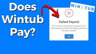 Wintub Payment Proof – Why It Does NOT Exist Shocking Real Test Result [upl. by Cichocki703]