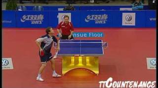 Spectacular Pairs Jan Ove Waldner  Mikael Appelgren  SWE [upl. by Anaet102]