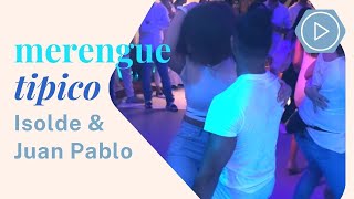 dominicanos bailando merengue tipico  Juan Pablo amp Isolde [upl. by Elliott727]