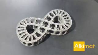 Impressora 3D de Metal do Brasil Laser Funde 200 da Alkimat Selective Laser Melting  SLM [upl. by Kata]