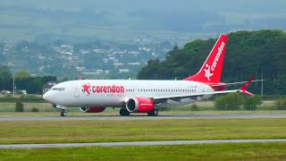 corendon airlines flight to Turkey departing Glasgow [upl. by Fenny]