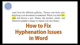 How to Fix Hyphenation Issues in Word  TechTricksGh [upl. by Barri]