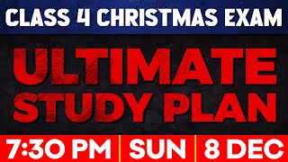 Class 4 Christmas Exam  Ultimate Study Plan  Exam Winner Class 4 [upl. by Adroj828]