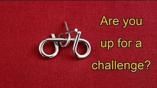 Brain Teaser Metal Wire Puzzle  Easy steps [upl. by Masry]