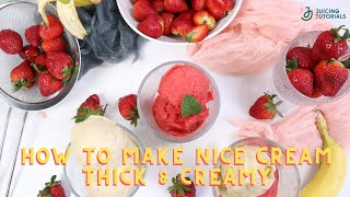 How to Make Frozen Fruit Sorbet at Home Nice Cream w juicer [upl. by Manaker545]