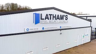 Lathams Steel Security Doors  Company Promo Video 2019 [upl. by Welford]