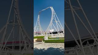 flying aces roller coaster  Ferrari World Abu Dhabi [upl. by Alyahs]