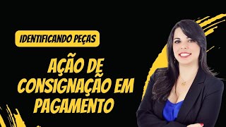 Identificando a peça Ação de Consignação em Pagamento [upl. by Madra]