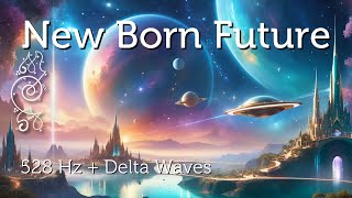 New Born Future Pleiadian Music 528 Hz amp Delta Waves [upl. by Lidah]