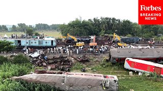 More Footage Emerges After Train Crash In Odisha India Which Has Claimed More Than 300 Lives [upl. by Virgin]