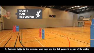 11 Man Drill Basketball Training Activity [upl. by Ettevey]