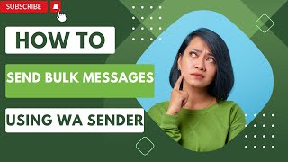 quotHow to Send Bulk Messages Using a WhatsApp Senderquot wasender [upl. by Isman]