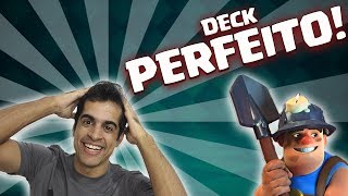 INCRÍVEL ESSE DECK DE MINEIRO É PERFEITO  CLASH ROYALE [upl. by Andre455]