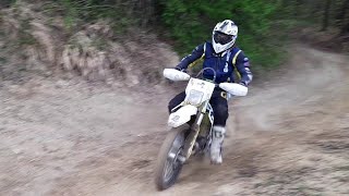 Husqvarna Te 150 Tpi 2t  RAW Sound [upl. by Crim]