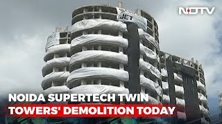 Noida Twin Towers To Go Down Today [upl. by Illom]