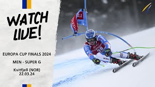 LIVE FIS Alpine Europa Cup Finals March 22  Super G Men in Kvitfjell NOR at 1215 CET [upl. by Guerin229]