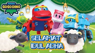 GOGODINOSelamat Hari Raya Idul Adha😆🎉  Kartun Anak  Dinosaurus  gogodino Bahasa Indonesia [upl. by Breh286]