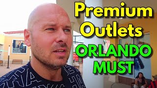 Premium Outlets Orlando Vineland Shopping Tour [upl. by Cheung789]