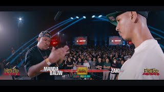 FlipTop  Zaki vs Manda Baliw [upl. by Eissed]