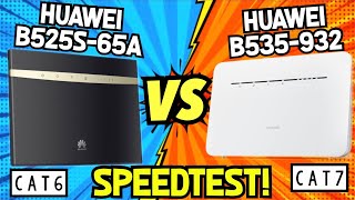 Huawei B535932 VS B525s65a aka Mamba Speed Test Comparison mas Mabilis nga ba ang mamba [upl. by Acinok]