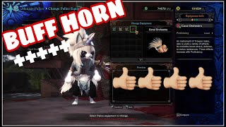 How to get Palico Buff Horn Gadget Coral Orchestra in Monster Hunter  World [upl. by Htidirrem]