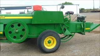 2008 John Deere 348 Square Baler For sale [upl. by Gusella]