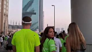 Dubai Running Festival with the participation of thousands of participants in all age groups [upl. by Yuma658]