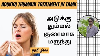 அடுக்கு தும்மல் குணமாக மருந்து  Adukku Thummal Treatment In Tamil  Digital Naveen [upl. by Eudosia]