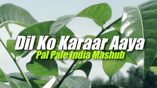 Dil Ko Karaar Aaya x Pale Pale India Mashup  DJ Topeng Remix [upl. by Ahsemaj]