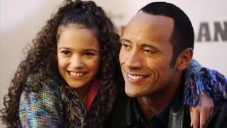 Dwayne Johnsons Daughter Simone Johnson The Rock Awsome [upl. by Olney672]