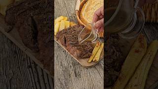 Oven Roasted VEAL  Baking Meat with Masala shorts food recipe cooking steak brisket [upl. by Aehsan]