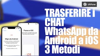 3 Metodi Trasferire Le Chat WhatsApp Da Android ad iPhone Senza Perdere I Datiä¸¨Guide 2023 [upl. by Anoid]