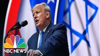 Trump Speaks At The Israeli American Council National Summit  NBC News Live Stream Recording [upl. by Follansbee141]