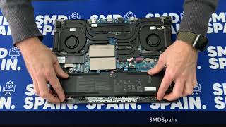 How to Replace Battery ASUS Rog Strix Scar 15 G533 Disassembly [upl. by Callista]