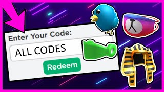 ALL ROBLOX PROMO CODES 2014  2022 [upl. by Fellner]