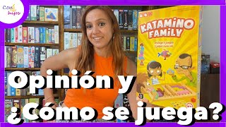 KATAMINO FAMILY Mebo Games Opinión y ¿Cómo se juega [upl. by Airliah]